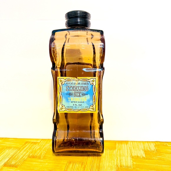Vintage Avon Sterling six tribute after shave 7fl oz bottle. - Picture 5 of 5